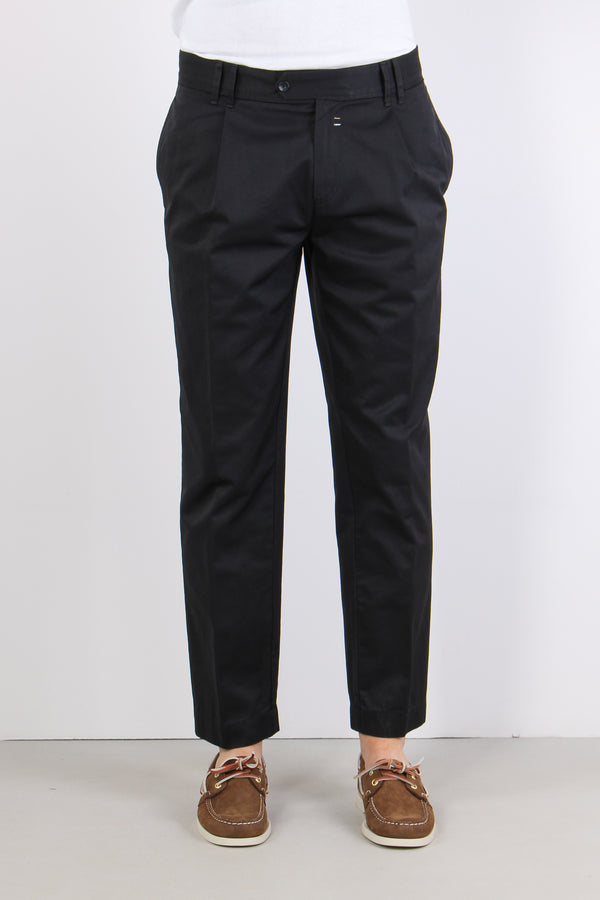 Tela Pantalone Largo Nero-2