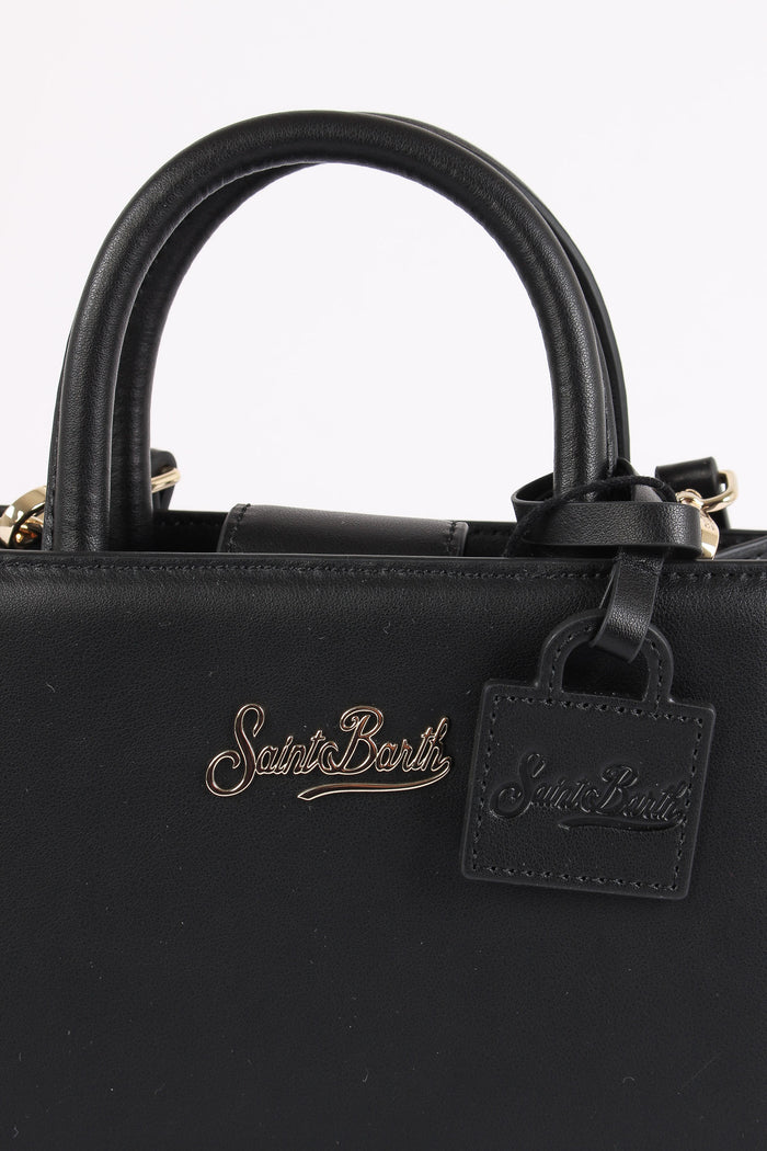 Borsa A Mano Mini Pelle Black-5