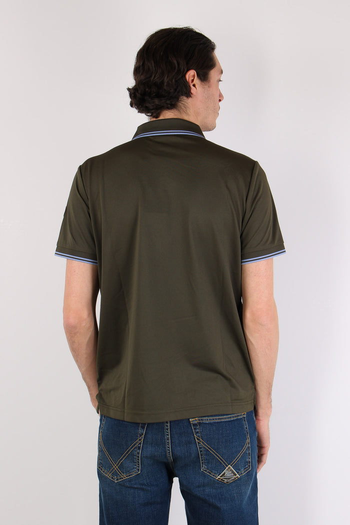 Hari Polo Collo Righe Snake Green-5
