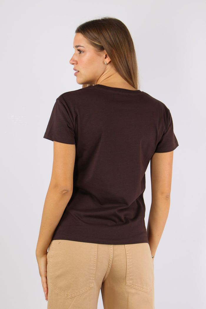 T-shirt Ricamo Non Ti Scordare Cioccolato-5