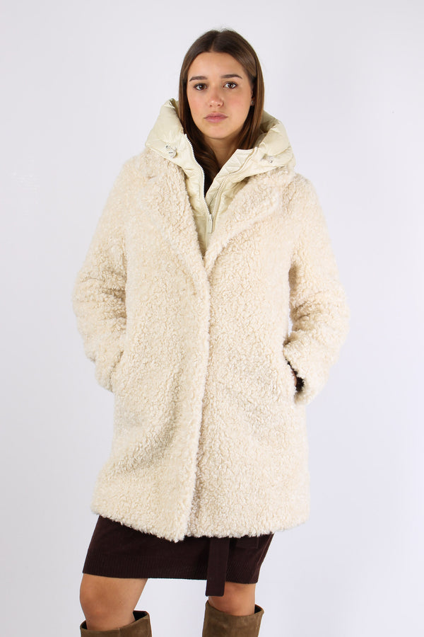 Teddy Lunghezza Media White Swan-2