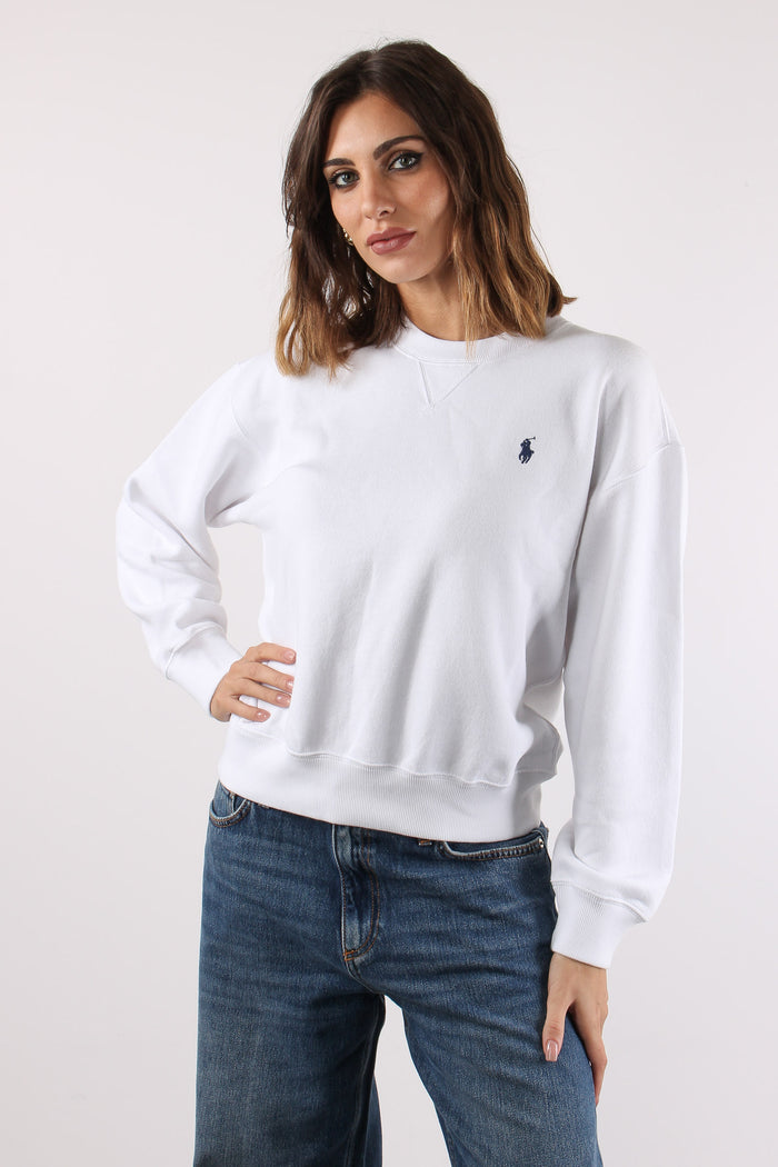 Felpa Logo Pile White