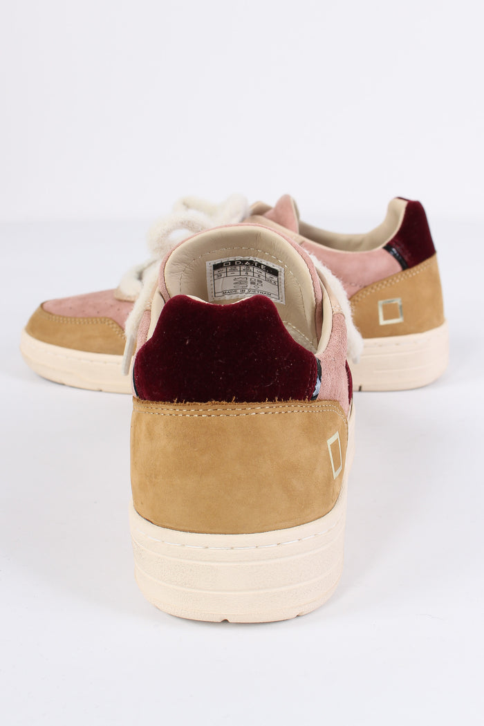 Sneaker Court 2.0 Colored Rose-7