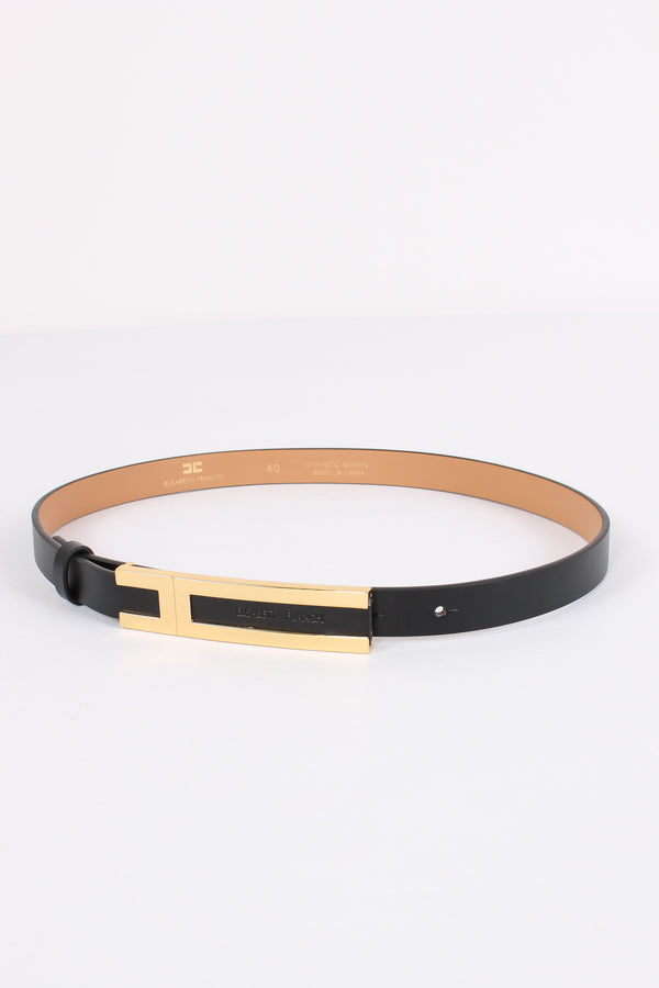 Cintura Placca Oro Nero