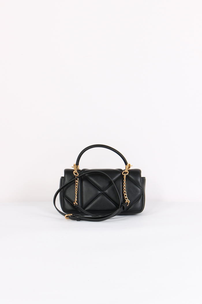 Tracolla 1 Manico Matelasse Nero-3