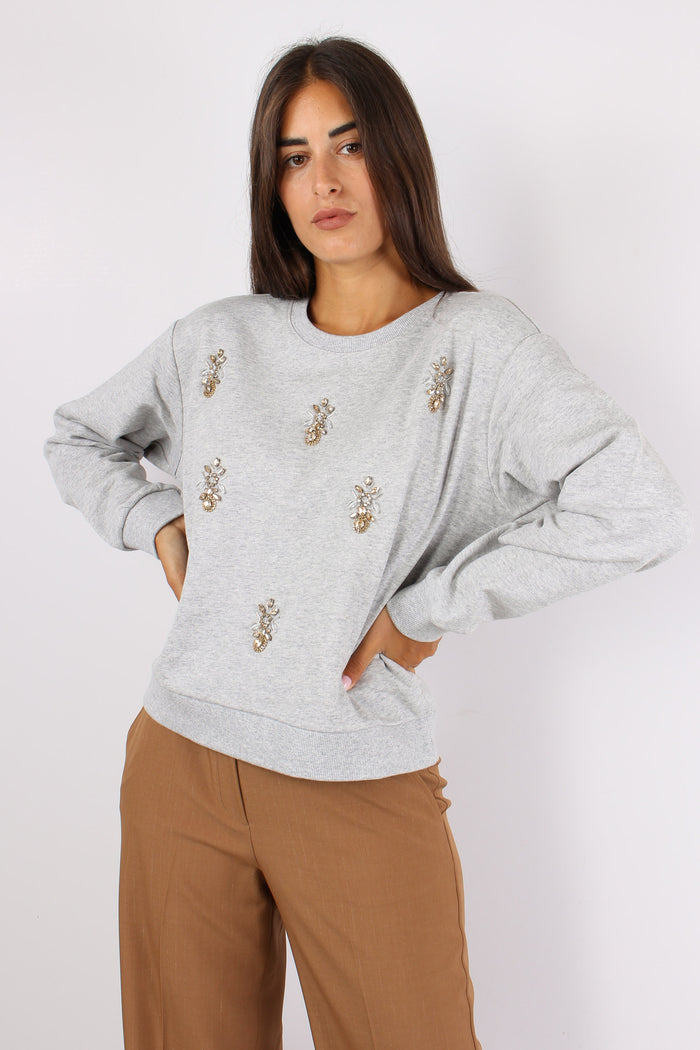 Clementina Felpa Castoni Grigio-7