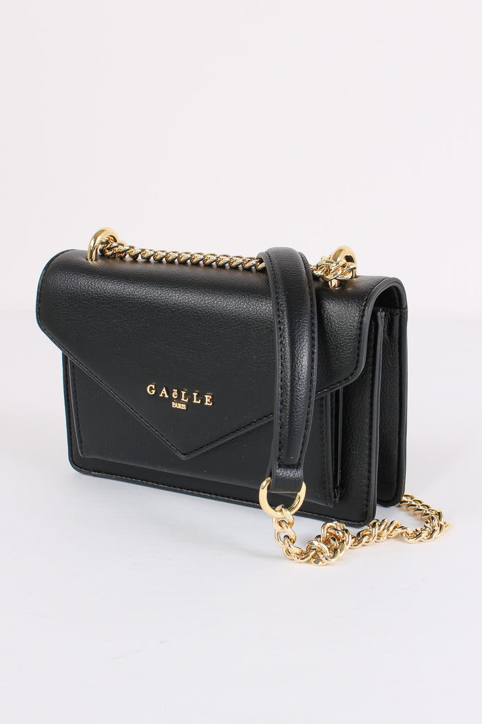 Mini Tracolla Patta Nero-4