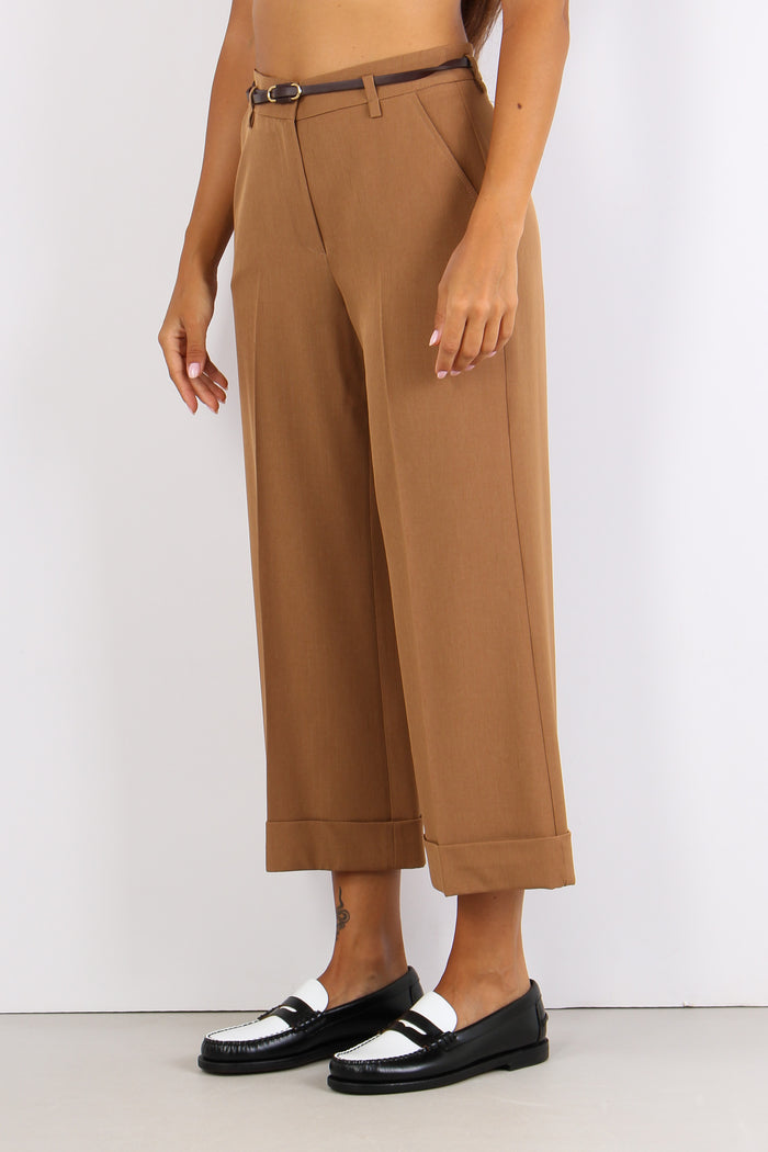 Ebba Pinocchietto Gessato Lure Miele-3