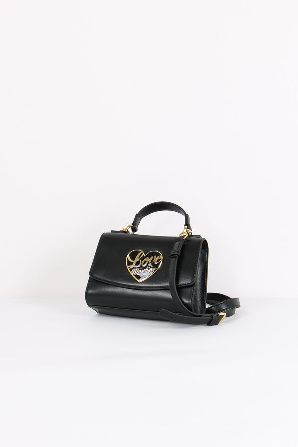 Tracolla 1 Manico Cuore Nero-2