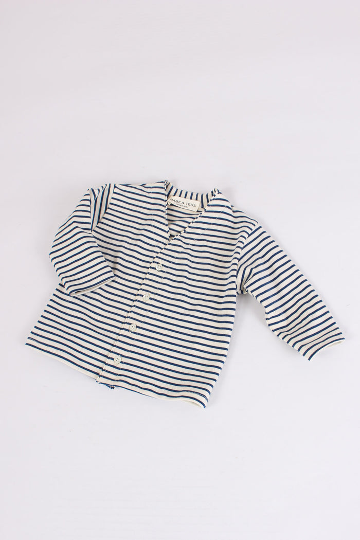 Cardigan Jersey Riga Blu Riga-3