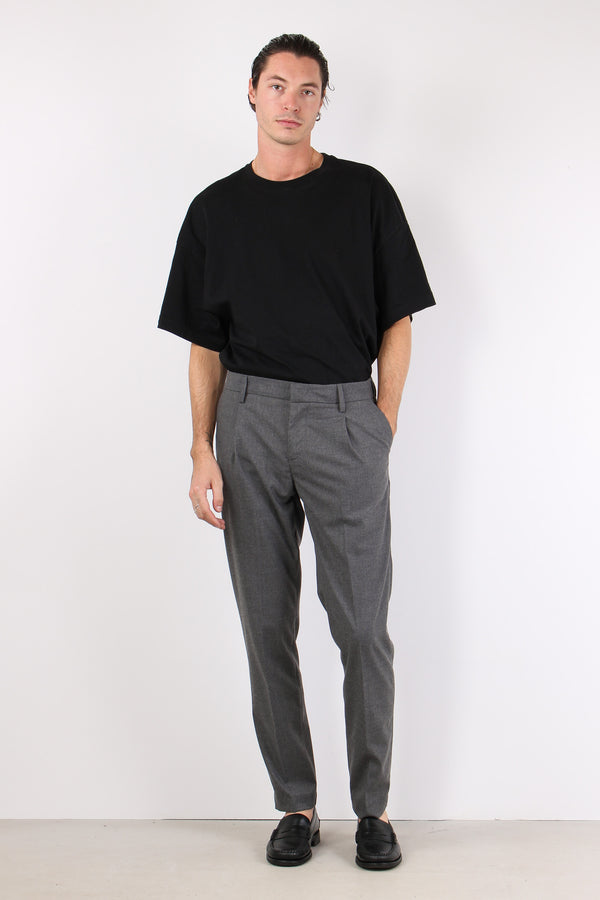 Pantalone Chino Pences Slim Asphalt Grey