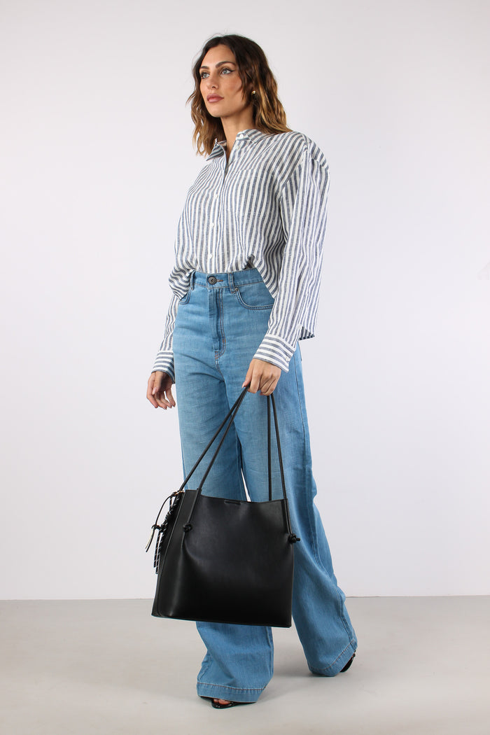Latino Denim Flare Chiaro Vintage-5