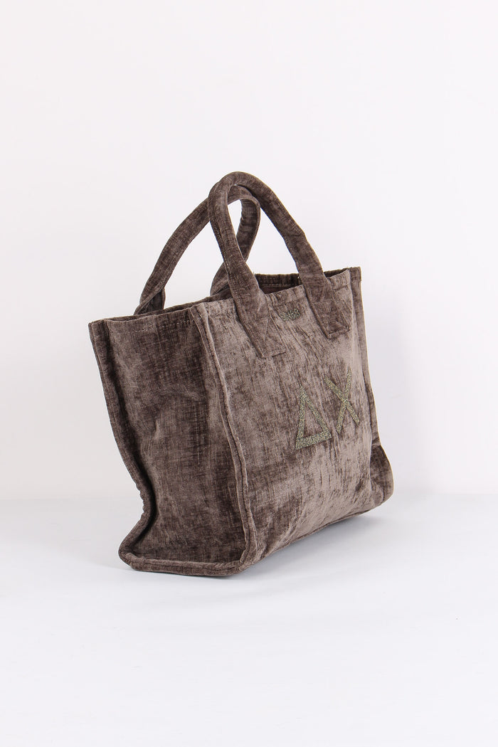 Shopping Media Velluto Fango-6