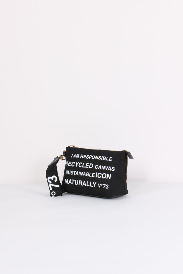 Responsability Beaut Pochette Nero/bianco-2