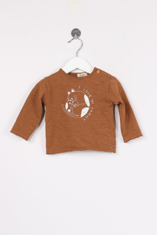 T-shirt Stampa Toffee