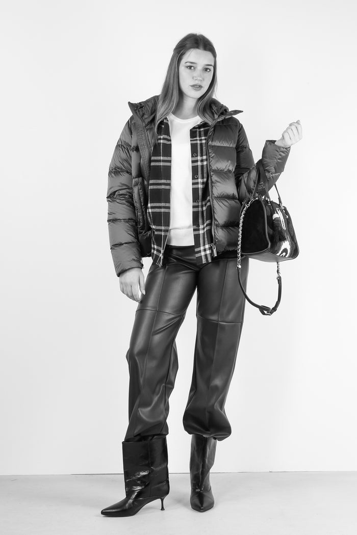 Camicia Quadri Stondata Blu/bordeaux-6