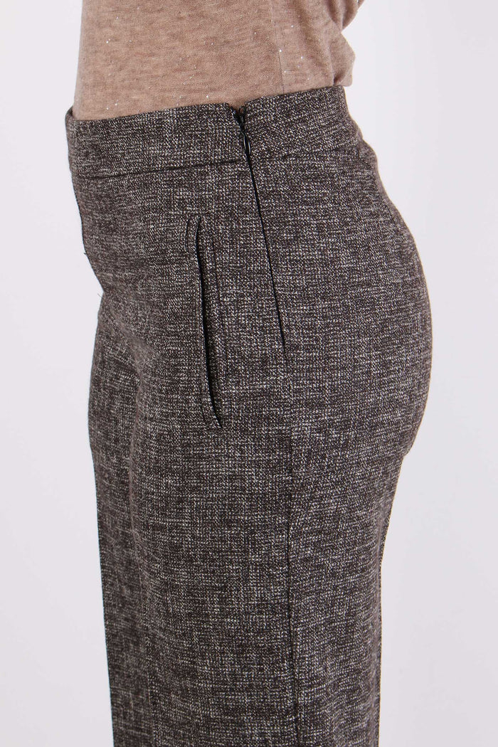 Pugliese Pantalone New York Zi Nero/marrone-7