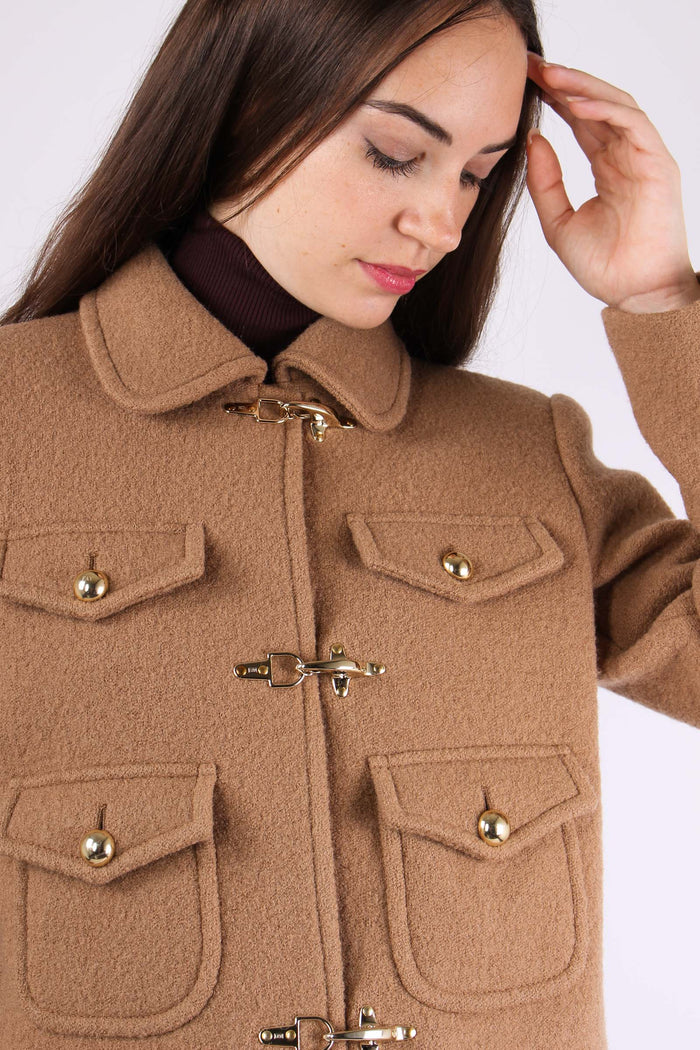 Giubbotto Corto Ganci Cammello-8