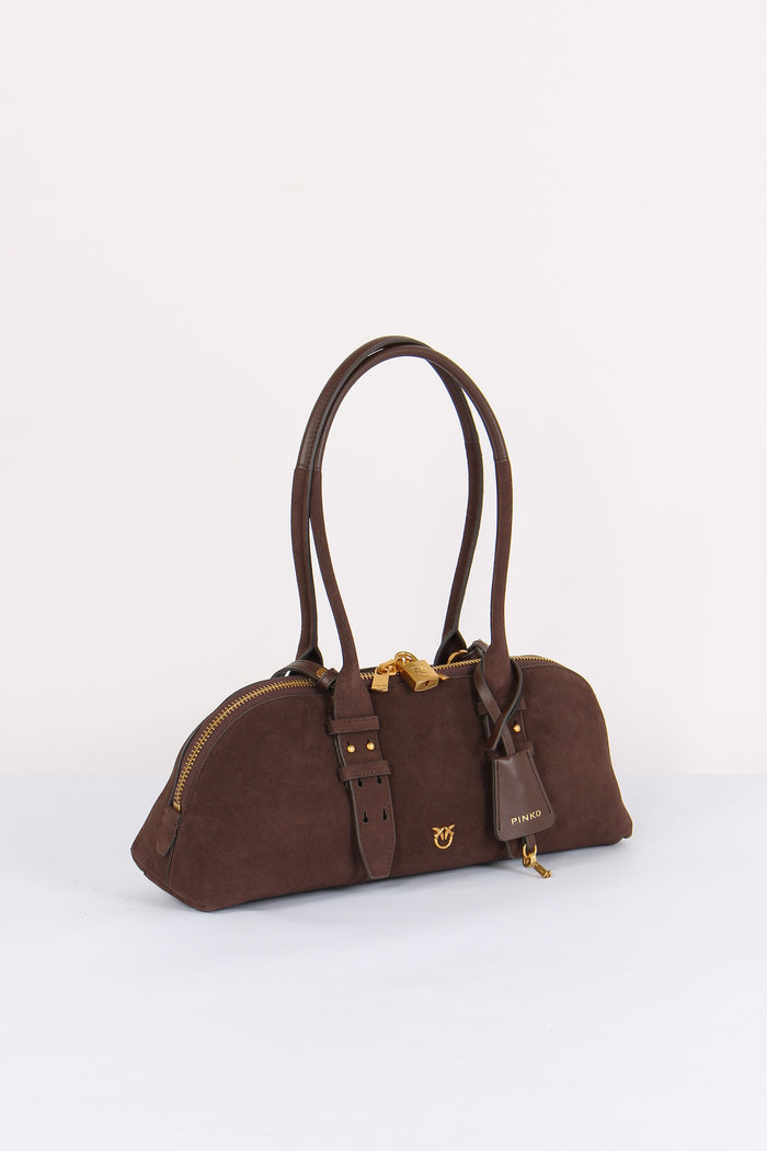 Bowling Big Bag Suede Marrone/castano-6