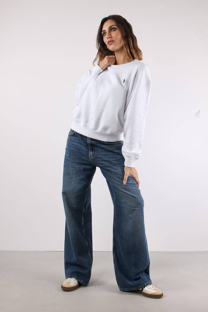 Felpa Logo Pile White-5