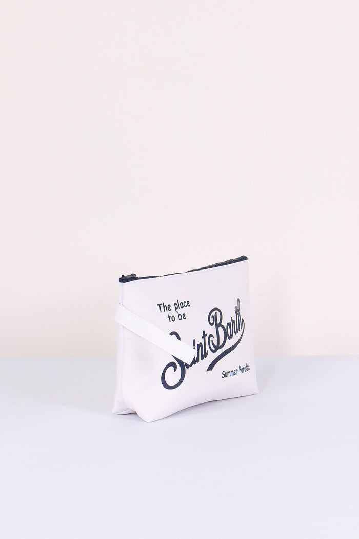 Aline Pochette Nylon Panna-6