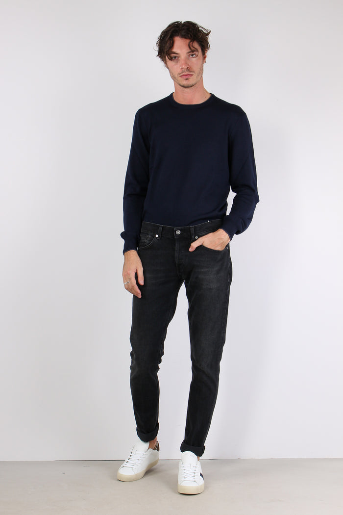 George Denim Slavato Nero