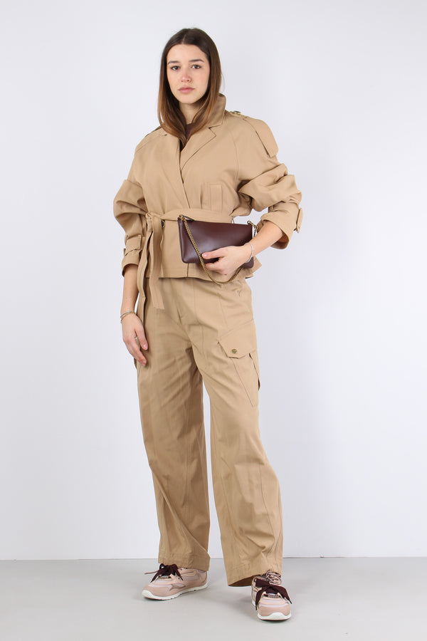 Tanya Trench Cinturato Beige Chantilly