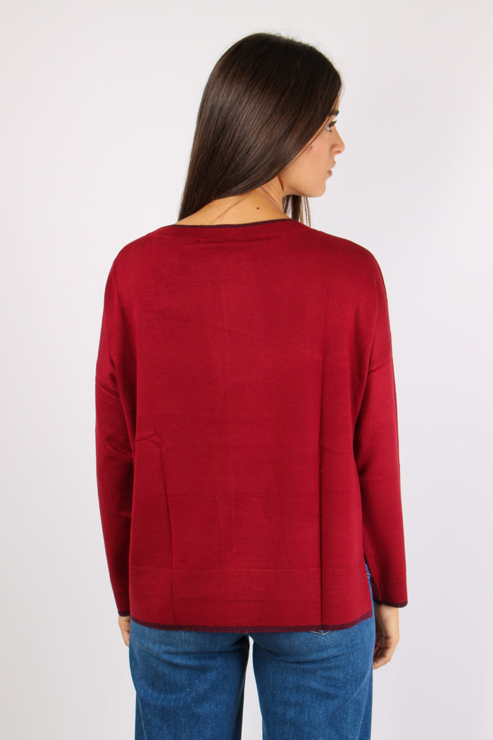 Maglia Over Profilo Lurex Pepper-5