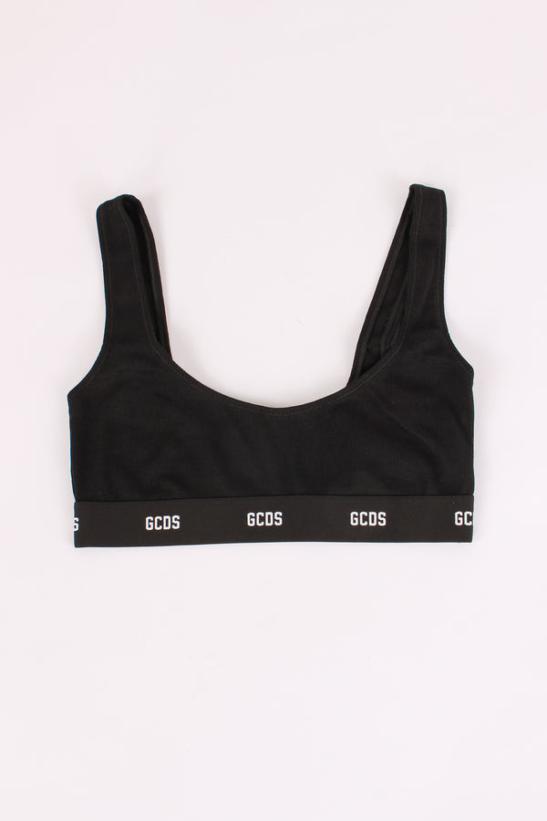 Bralette Elastico Logo Black