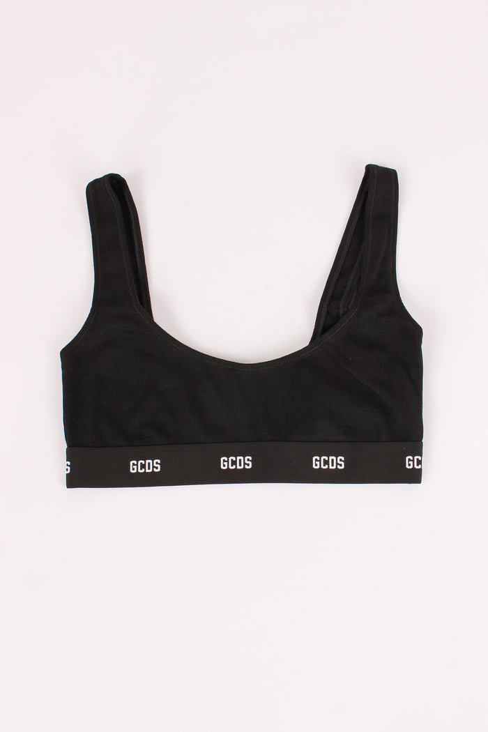 Bralette Elastico Logo Black