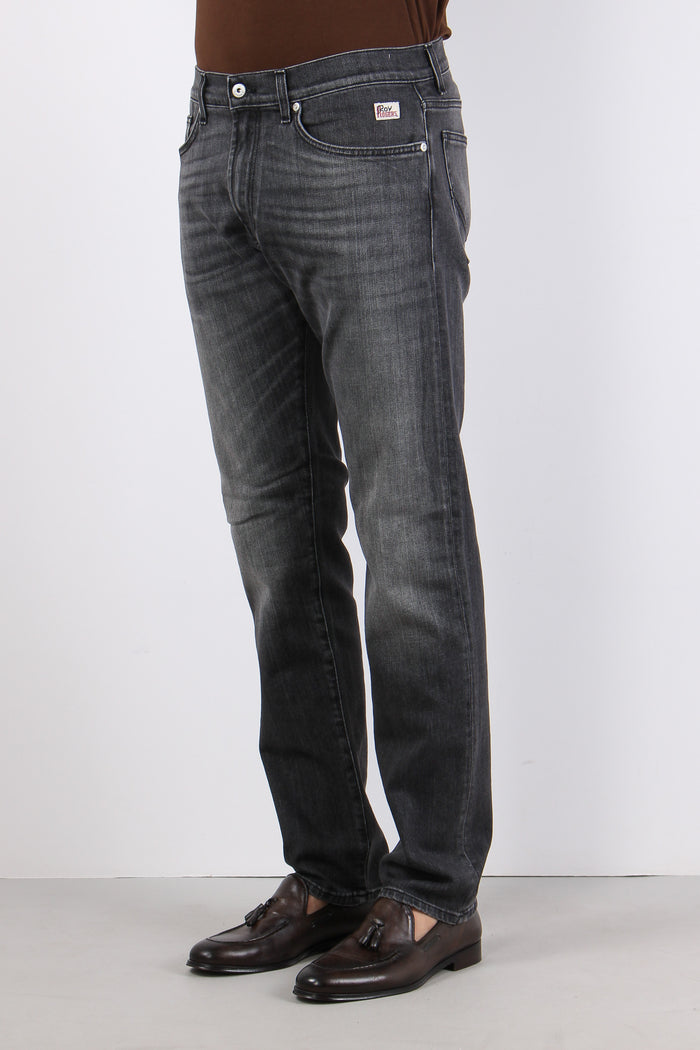 Denim Regular Slim Fit Denim Black-3