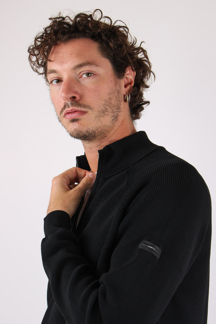 Full Zip Costa Inglese Black-7