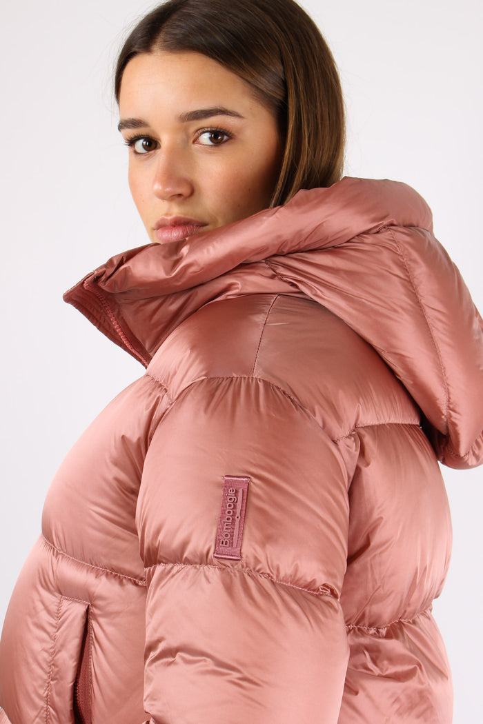Bomber Riga Nylon Cangiante Blush Pink-4