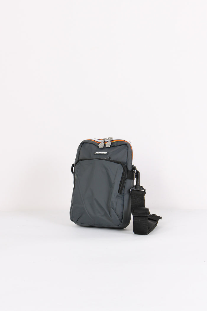 Borsa Tracolla Nylon Grey Shadow-5