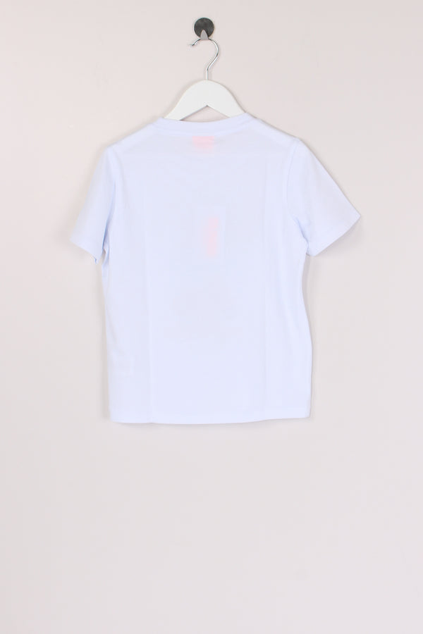 T-shirt Stampa Beach Bianco/giallo-2