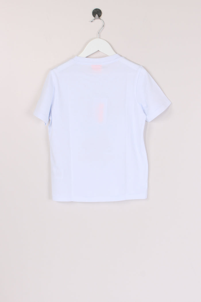 T-shirt Stampa Beach Bianco/giallo-2