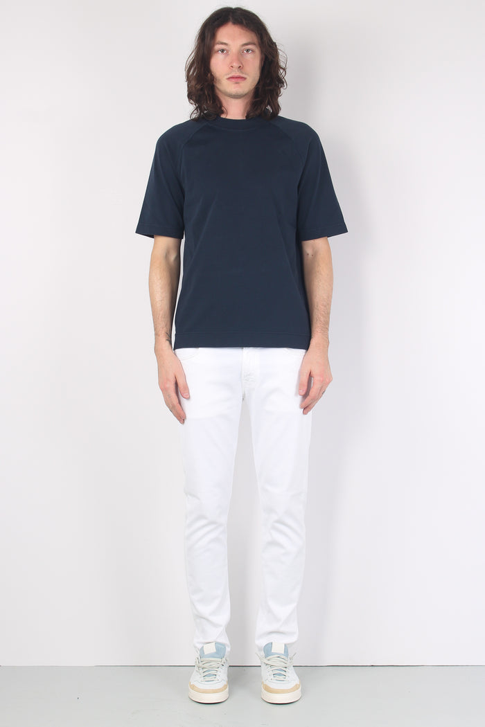 T-shirt Raglan Jersey Blu Navy-3
