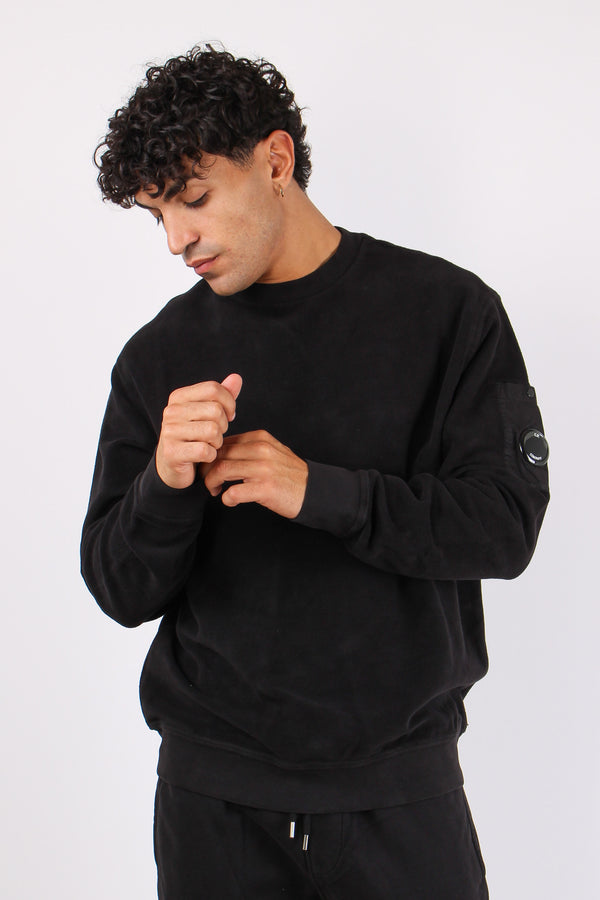 Felpa Girocollo Black-2