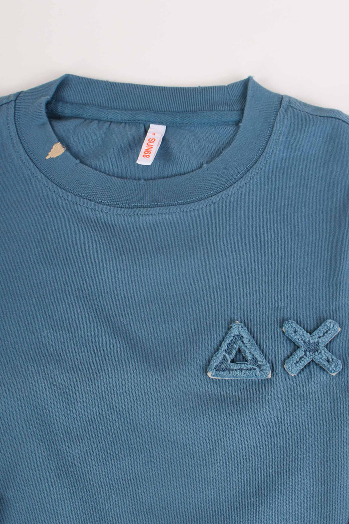 T-shirt Ml Vintage Avio-5