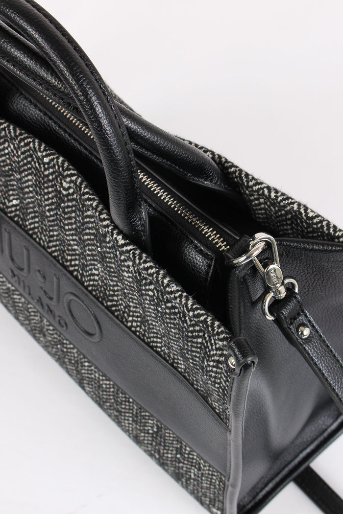 Shopping Tweed Nero-6