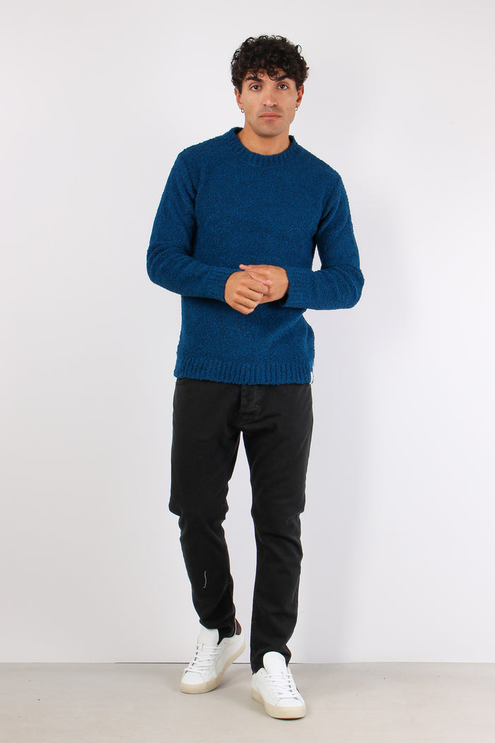 Girocollo Boucle Blu-4