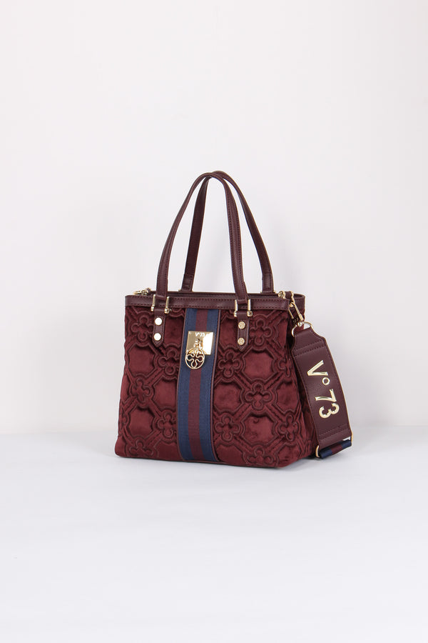 Cate Mini Shopping Bordeaux/blu-2