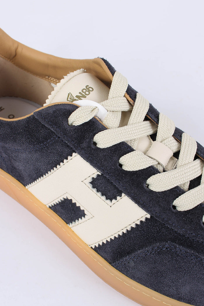 Sneakers Cool Allacciato H Blu/bianco-7