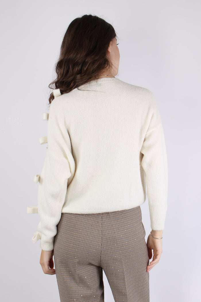 Maglia Scavo V Fiocchi Natural-5