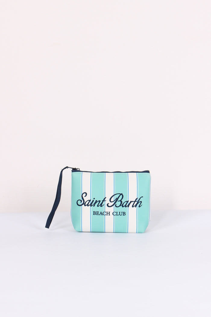 Aline Pochette Righe Verde