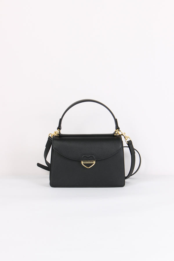 Shopping 1 Manico Cuore Nero