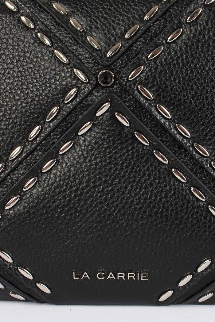 Tracolla Frange Borchie Black-8