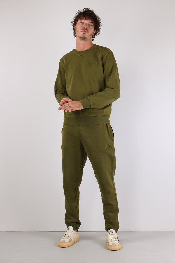 Felpa Girocollo Delavee Militare