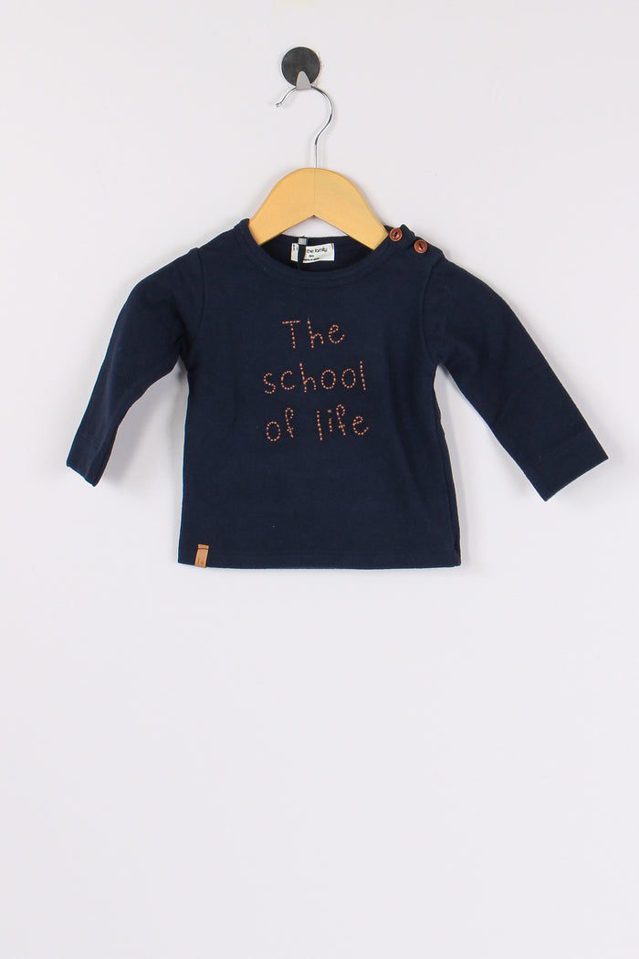 T-shirt Ml School Of Life Dark Blue