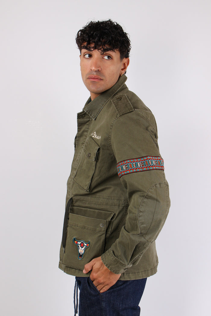 Field Jacket Verde-5